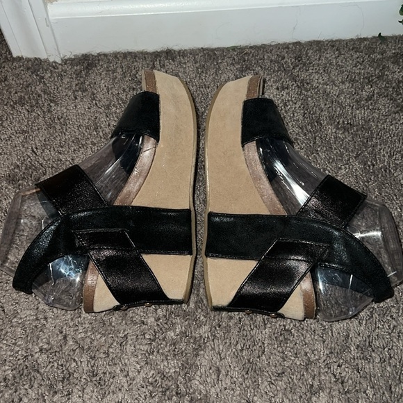 Nature Breeze Platform Sandal Wedge Size 7.5 - Picture 3 of 8